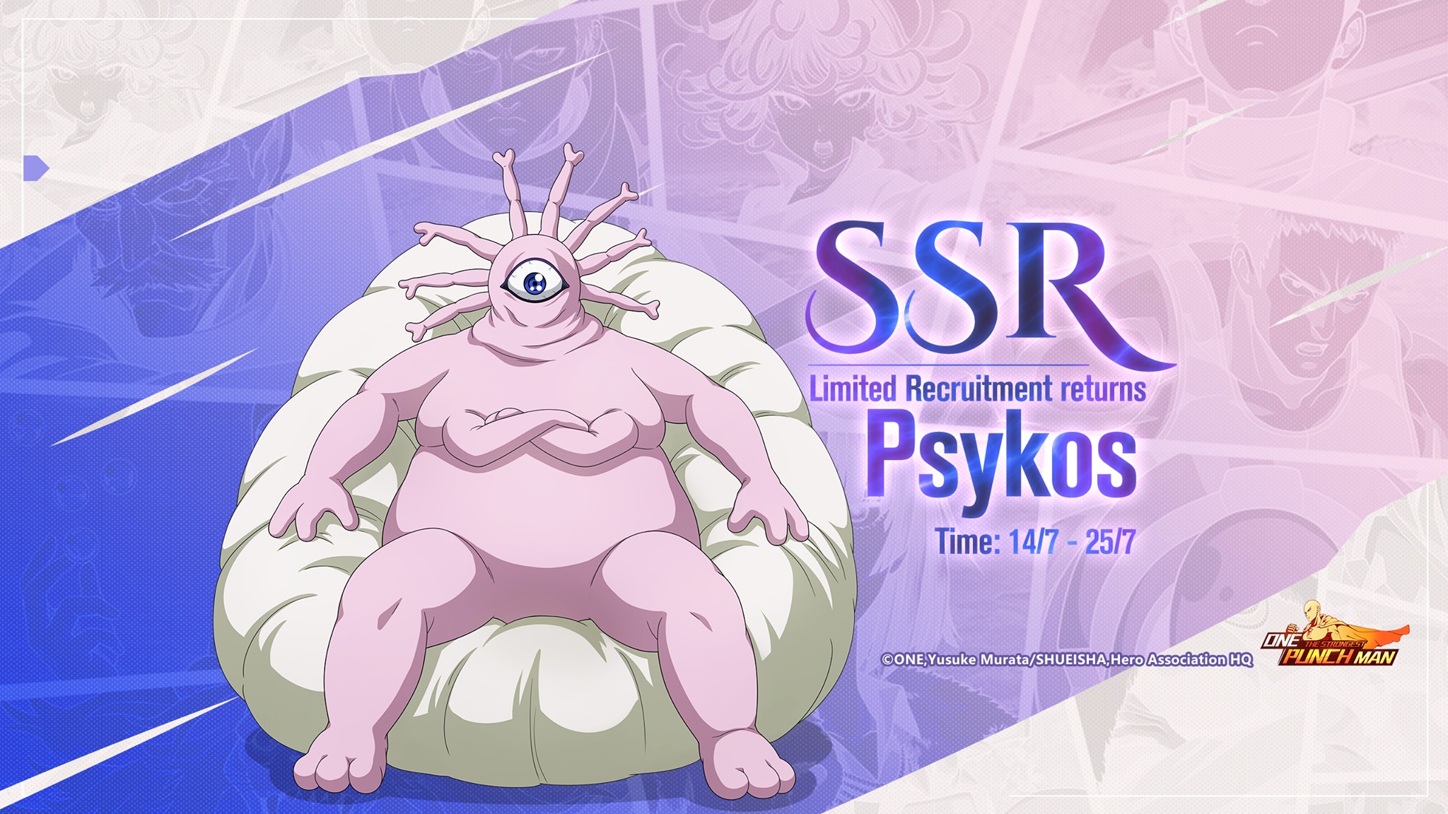 Psykos/Synopsis, One-Punch Man Wiki